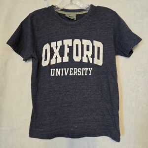 Oxford University College Store Short Sleeve T Shirt Women's Size Small Gray